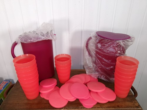 Tupperware krüge 1l pink - tupperware, 2,1l