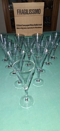 12er set kristall champagner - kristall,