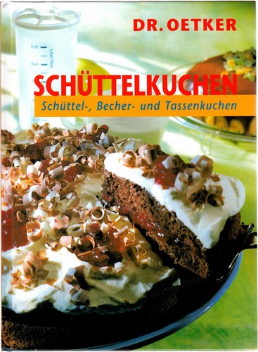 Oetker schüttelkuchen - oetker,