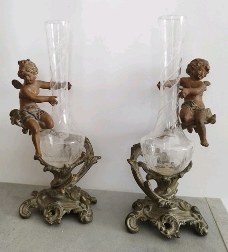 Antike vase soliflore - antike, putto