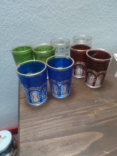 8er set vintage marokkanische - set,